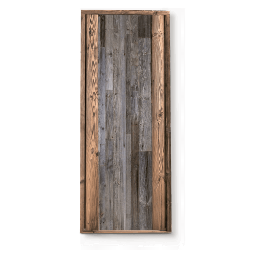 Zdjęcie drzwi alpejskich, wzór w pionowe stopnie, miks